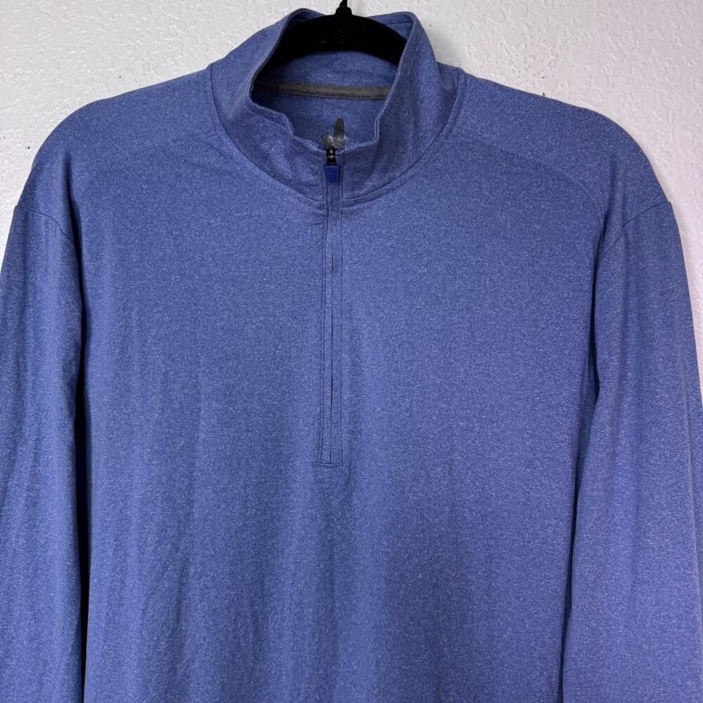 Johnnie O Sweatshirt Men Medium Golf Quarter Zip Pullover Athleisure Performance - Picture 4 of 9